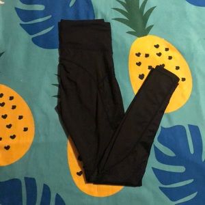 Black one size leggings